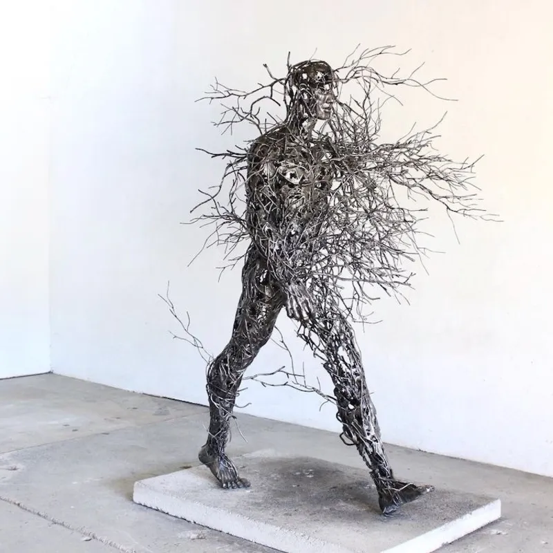 These Incredible Metal Sculptures Visualize The Wonder Of Creativity 